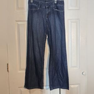 London Jean Lower Rise Classic Blue Denim Jeans 8